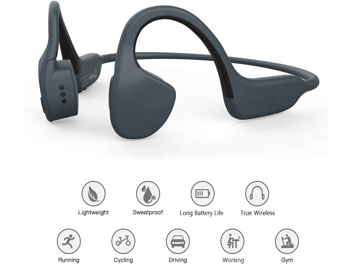 Auriculares abiertos ELKUAIE tecnolog a de conducci n sea