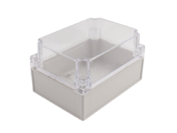 Caja Para Proyectos Electrónicos Con Conexión Impermeable Y Cubierta Transparente De 175x125x100...