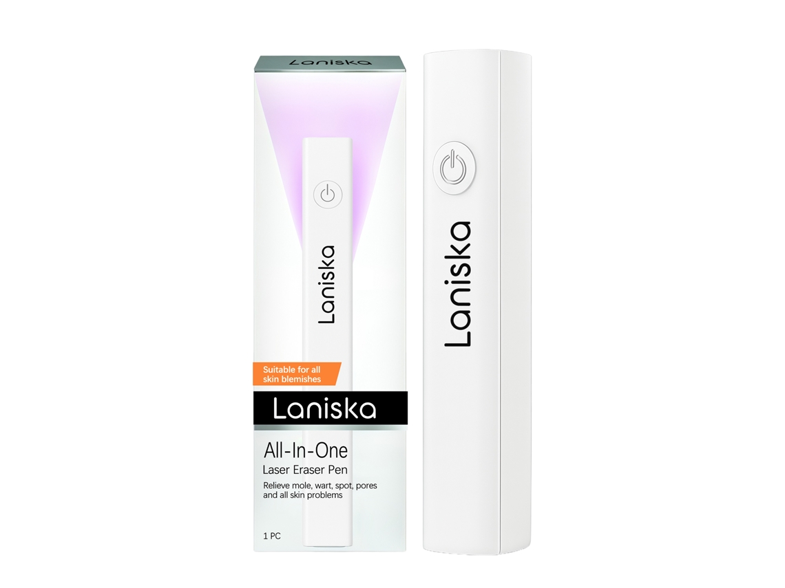 Caneta De Cuidado Con La Piel Laniska Limpia Suavemente Y Masajea Para Mantener La Piel Lisa, Diseño Portátil Ideal Para Cuidado Diario