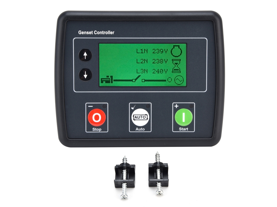 2026-controlador De Generador Autoarranque Lcd Detección De Red Trifásica Placa Dse4520