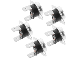 Para Secadora 185℉ 250v/16a Fusible Térmico 5 Piezas Protector De Fusible Para Electrodomésticos