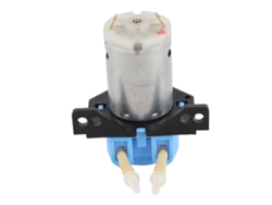 Minibomba Dosificadora Peristáltica Multifuncional De 12 V Cc Para Uso En Jardín Con Manguera Azul.