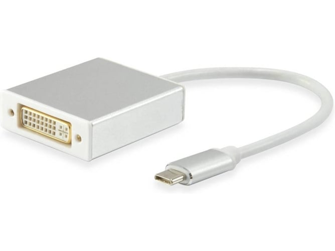 Adaptador EQUIP USB C para DVI-I Dual Link (Hembra-Macho - 15 cm)