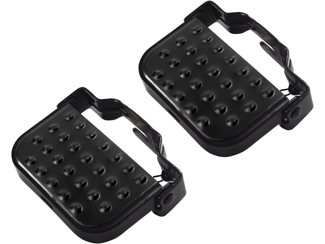 Juego De 2 Reposapiés Antideslizantes Para La Parte Trasera De La Bicicleta De Montaña Plegable