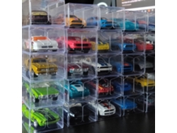 Funda protectora para coche a escala (exhibidor de PVC, escala 1:64)