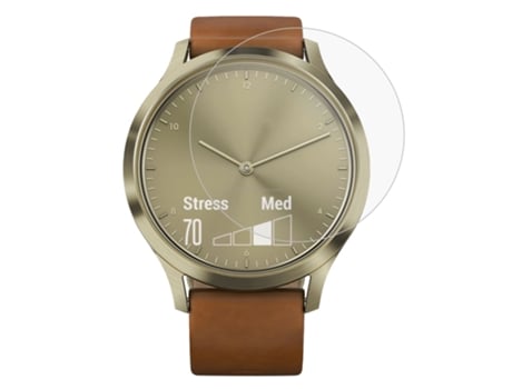 2 piezas ENKAY Hat-Prince para reloj inteligente Garmin Vivomove HR 0,2 mm 9H Dureza superficial 2.15D Película de pantalla de vidrio templado a pr...