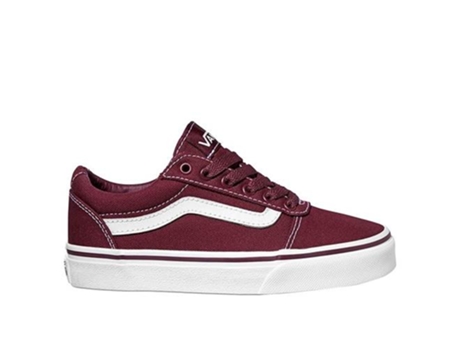 Zapatillas Deportivas VANS Yt Ward Port Ro (Burdeos, Rojo - Tela - 34,5)