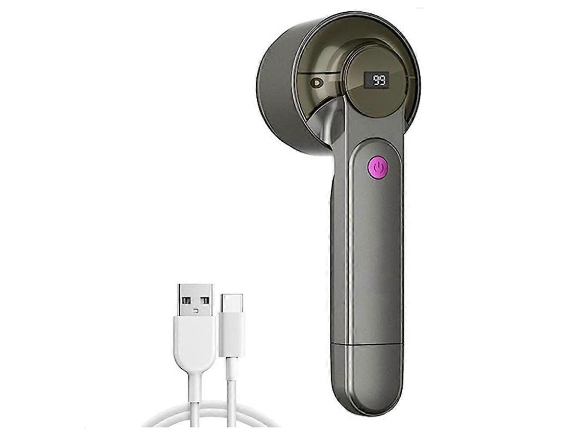 Quitapelusas recargable para telas, con pantalla LED digital. Elimina pelusas y pelusas de la ropa. Rosewell
