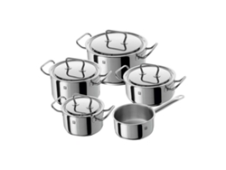 Olla con Tapa ZWILLING 66580-000-0 Plateado Acero Inoxidable Ø 24 cm Ø 20 cm Ø 16 cm 1,5 L 2 L 3 L 4 L 6 L (5 Unidades)
