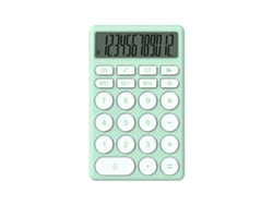 Calculadora Infantil Multifuncional De Bolsillo Pequeña Con Pantalla Grande Para Oficina Escuela Hogar Verde