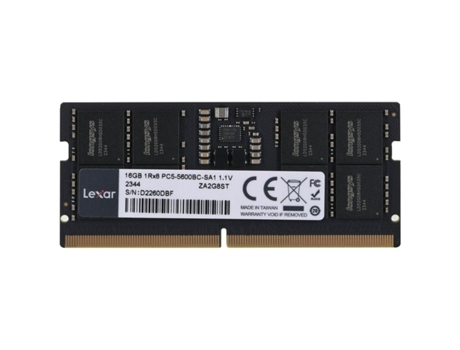 Memoria RAM LEXAR LD5S16G56C46ST-BGS (16 GB - DDR5)