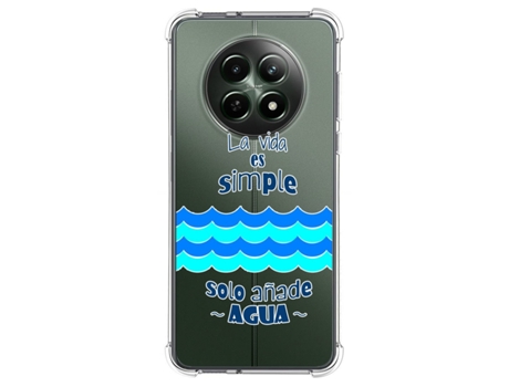Funda Diseño Agua para Realme 12 5G 12X 5G TUMUNDOSMARTPHONE Silicona Multicolor