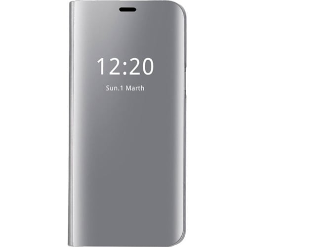 Funda Samsung Galaxy S6 Clear View Gris
