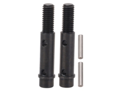 Eje De Transmisión Trasero De Aleación Ligera Mecanizado Por Cnc Para Coche Rc 1/10, 2 Piezas, Accesorio De Repuesto