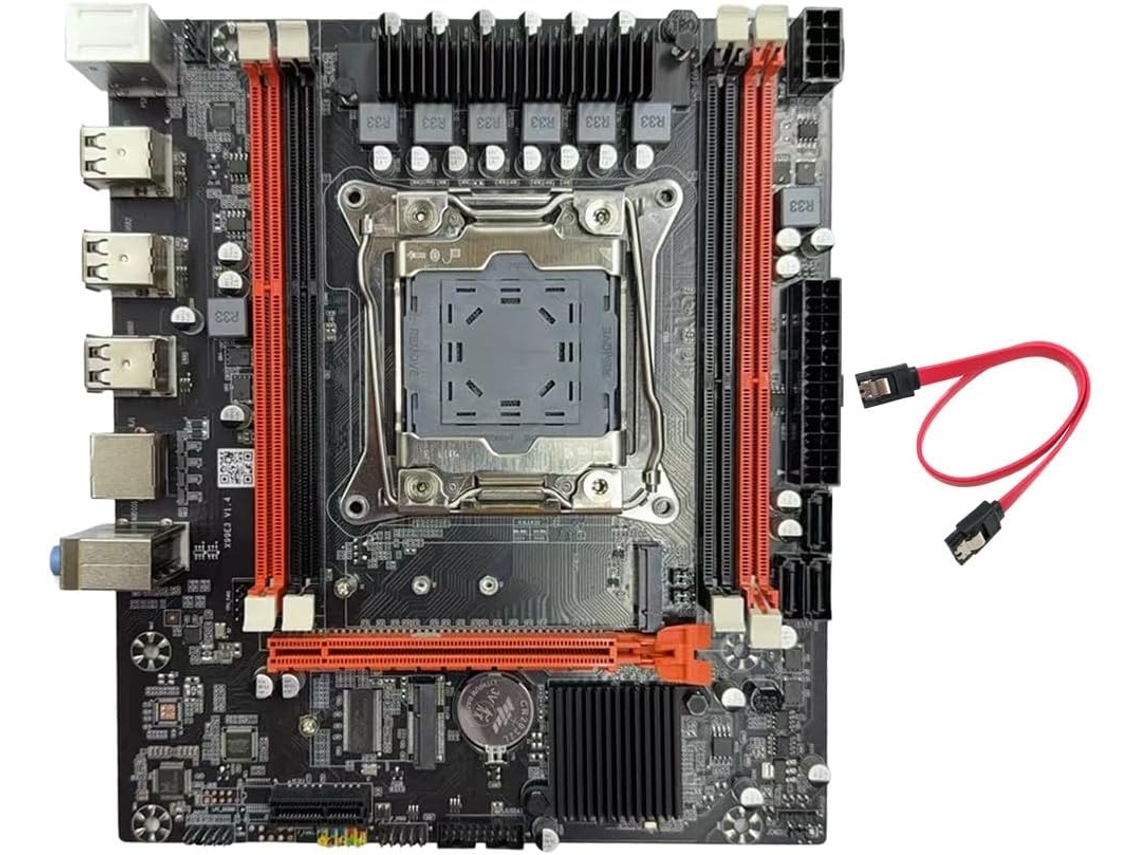 Placa Base M.2 Nvme X99e Ddr4 Lga2011 - 3 Ranuras De Ram Recc 4x Lan Gigabit Desktop X99