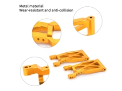 Brazo Oscilante Trasero De Metal Para Coche Todoterreno Wltoys 1/10 104001 Piezas De Mejora Reemplaza 1859