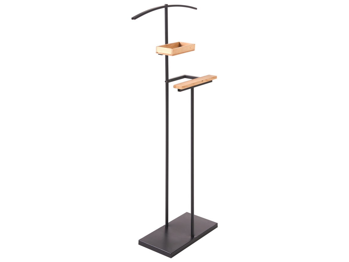 Bengaleiro Beliani Pipoon De Aço Preto 52x21x116