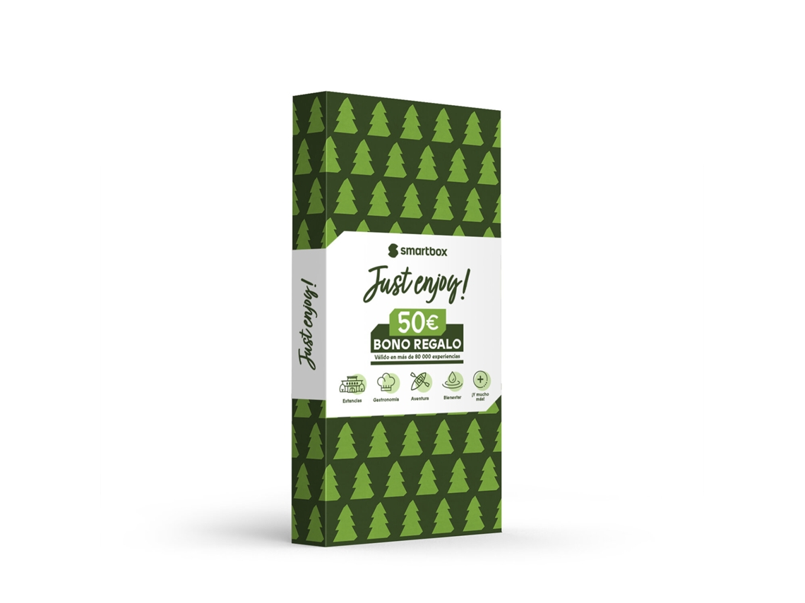 Caja Regalo Smartbox Tarjeta Regalo Just Enjoy! Navidad - 50 €