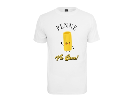 Camiseta para Hombre MISTER TEE (S - Algodón - Blanco)