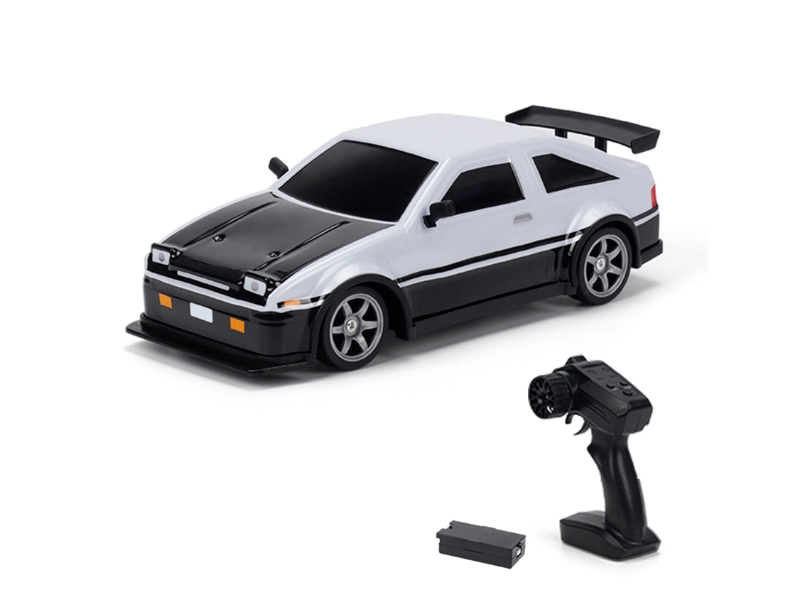 Coche De Control Remoto Drift 1/16 2.4ghz Carrera 4wd Con Luces Regalo Para Niños Niñas