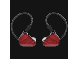 Monitor intraaural Truthear X Crinacle Zero rojo