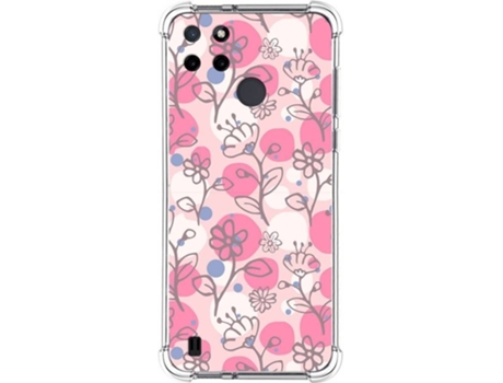 Carcasa Realme C21Y TUMUNDOSMARTPHONE Dibujos Antigolpes Flores 07 Multicolor