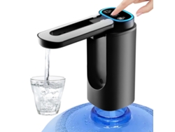 Dispensador automático de agua con bomba para botellas de 5 galones, Chrui (negro)