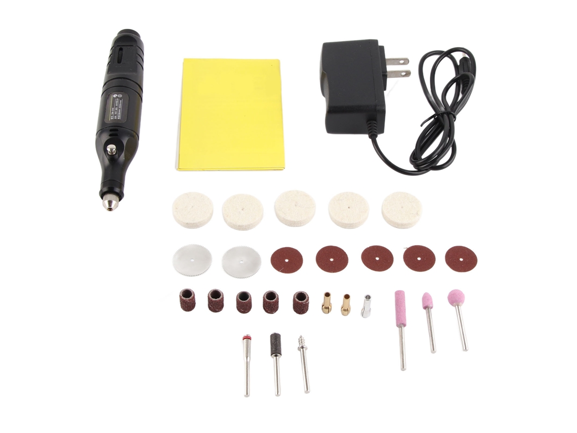 Mini Amoladora Eléctrica Portátil De 35 W Para Grabado Y Pulido De Madera Con Velocidad Continua Ajustable.