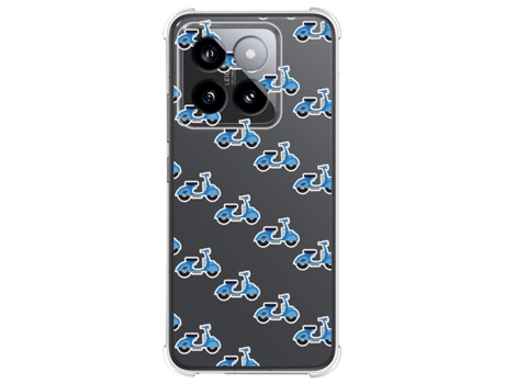 Funda Diseño Scooter para Xiaomi 14 5G TUMUNDOSMARTPHONE Silicona Multicolor