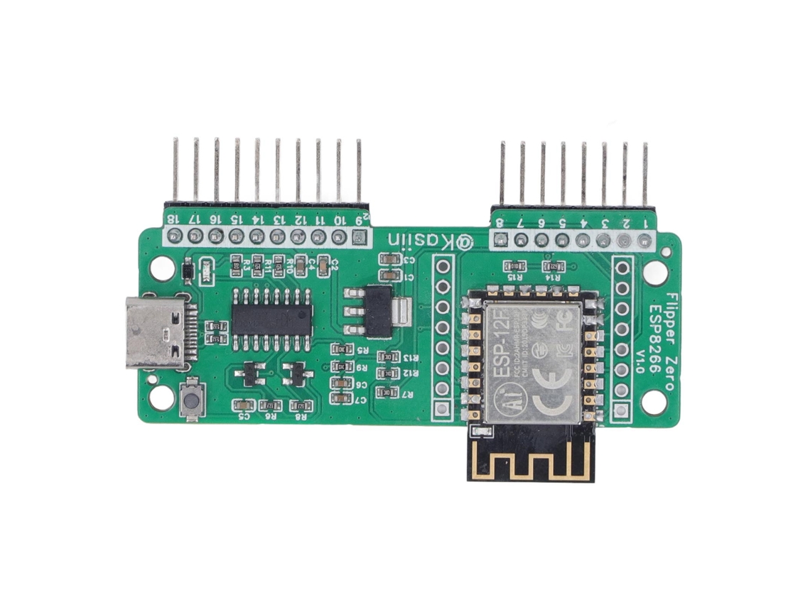 Módulo Wifi Esp8266 Para Flipper Zero Con Chip Ch340c Puerto Serie Interfaz Type C