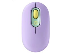 Ratón YIZHOOD Inalámbrico Bluetooth Máquina De Juegos Mini Computadora Oficina Hogar Accesorios para Computadora Portátil Púrpura