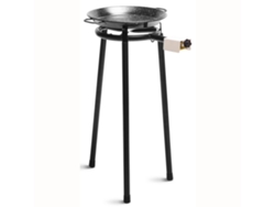 Set Paellero Gas 30cm Paellera Esmaltada 38cm 8 Raciones 3 Patas Kit Paella BRIEBE MINI