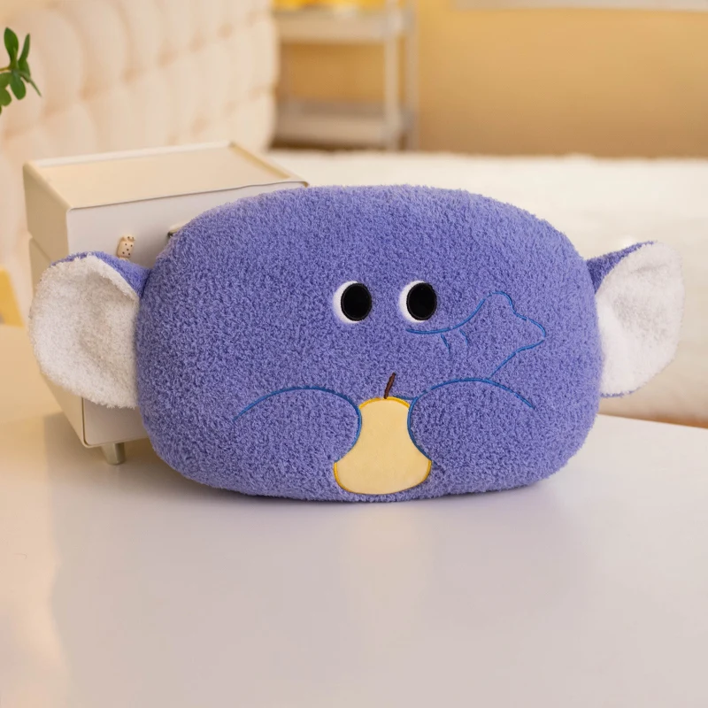 Cojín Decorativo Para Sofá Con Forma De Elefante De 30 Cm.