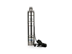 Bomba sumergible Greencut Bas370c de 370 W, hasta 50 m y 20 L/min. Ideal para aguas limpias, pozos y riego doméstico.