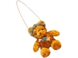 Adorable Bolso Bandolera De Osito De Peluche Para Niñas, Con Cremallera Suave Y Decoración Fotográfica.