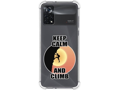 Carcasa para Xiaomi Poco X4 Pro 5G TUMUNDOSMARTPHONE Dibujos Antigolpes Hombre Escalada Multicolor