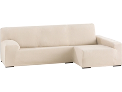 Funda Chaise Longue Tejido Elástico TODOPARAMICASA Ulises Blanco (Brazo Derecho Largo -  250 - 310 cm)