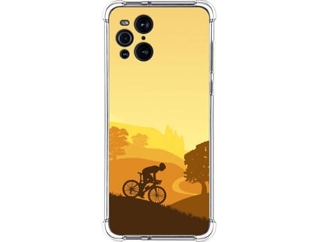 Carcasa Oppo Find X3 Pro 5G TUMUNDOSMARTPHONE Ciclista