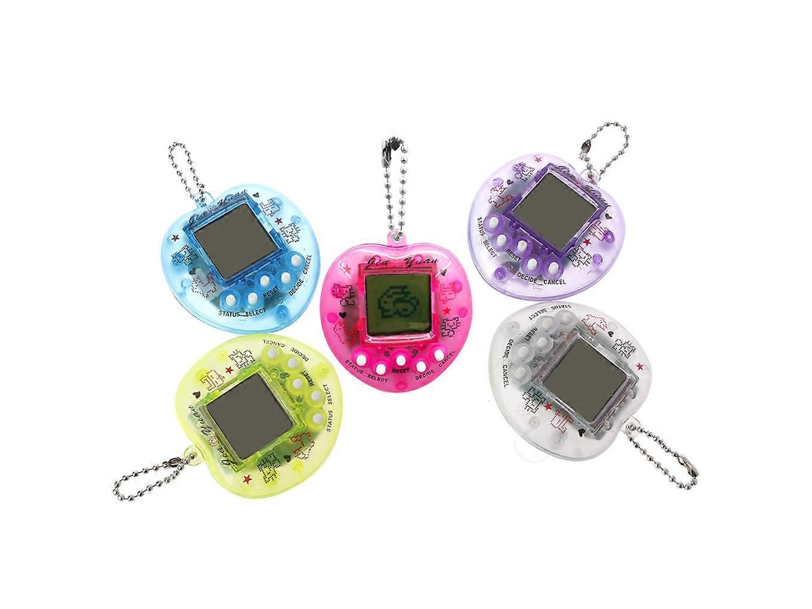 Miniconsolas De Juegos Portátiles Retro Con Llavero De Mascota Virtual