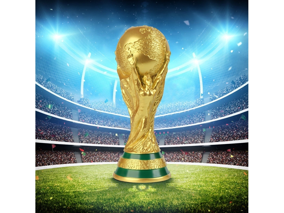 Réplica Trofeo Copa Mundial Fifa 21cm Hueco Copa Mundial 2026, Pieza Coleccionable Hincha Fútbol, Trofeo Decorativo Regalo Fan Calidad