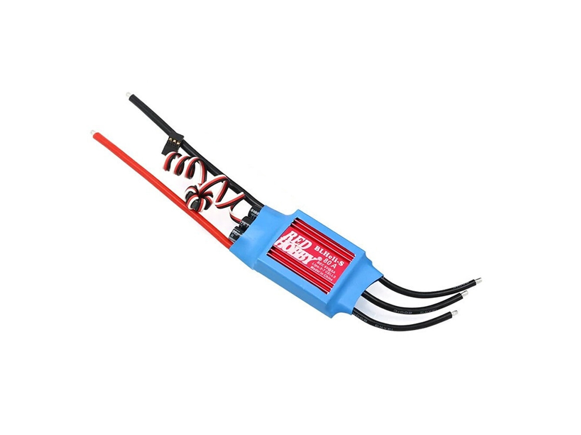 With 3.5mm + T Male Plugredhobby Blheli-s 80a Brushless Esc 3-7s For Fixed Wing Rc Airplane
