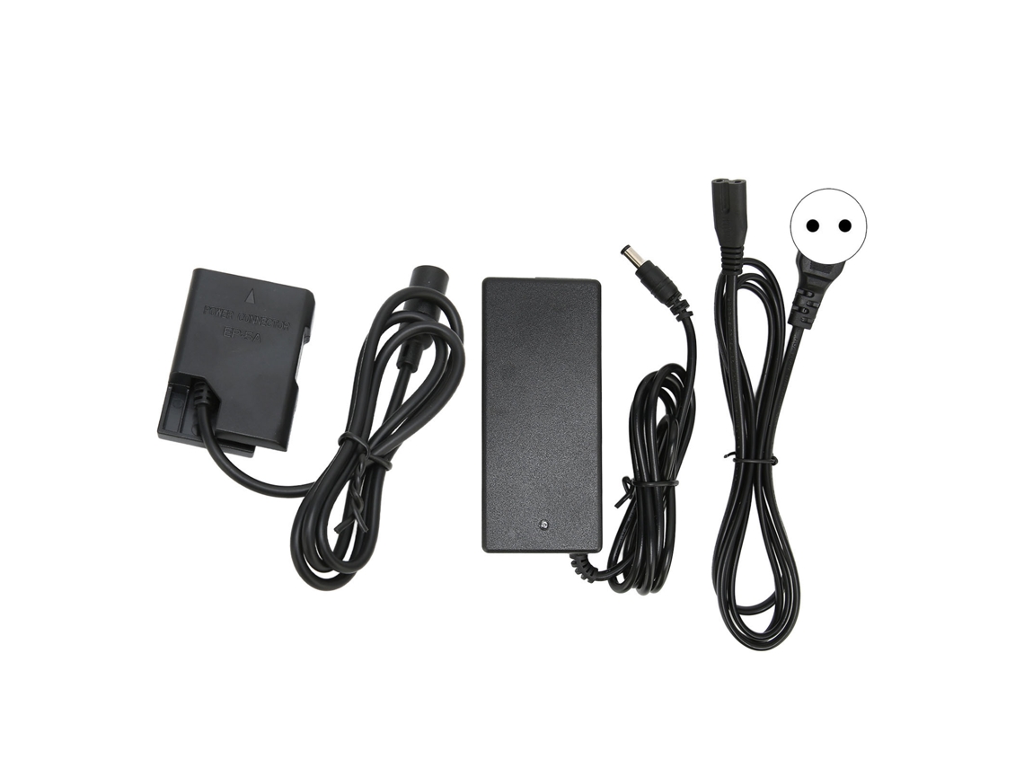 Acoplador Dc El14 Bateria Falsa Decodificação Completa Para Nikon D5100 D5200 D3100 D3200 P7000 P7100