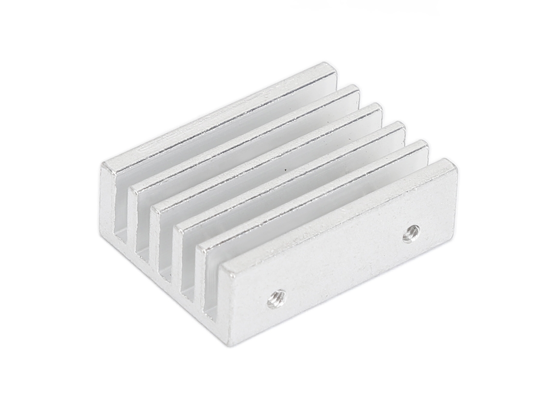 Disipador De Calor Ligero De Aleación De Aluminio Plateado Para Motor Rc, Compatible Con Coches Rc Wltoys 1/28 (284161)