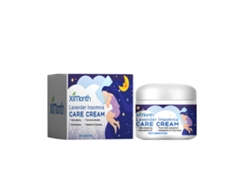La crema para dormir Ximonth con lavanda alivia la fatiga y ayuda a conciliar el sueño.