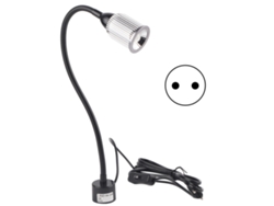 Rebe-luz De Trabajo Led 10w Con Cuello Ajustable Y Base Magnética Para Máquina De Coser, Plug Eu 110-220v
