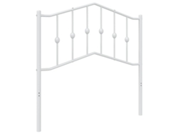 Cabecero de repuesto 90 cm Metal Blanco MAISON EXCLUSIVE