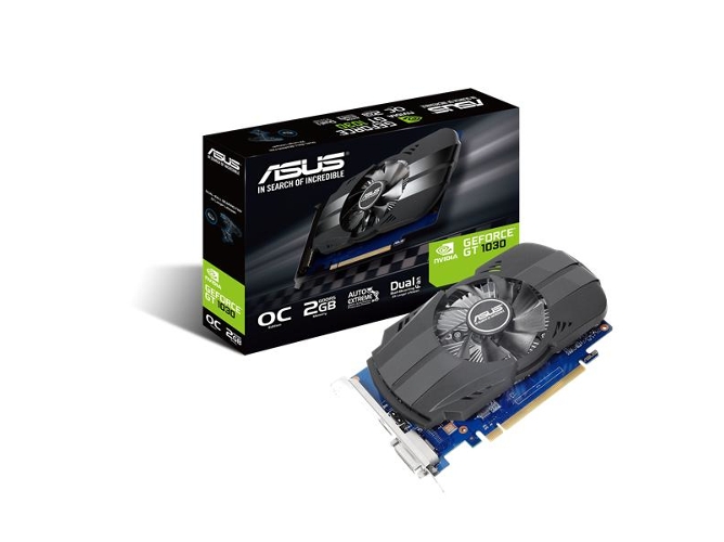 Tarjeta Gráfica ASUS GeForce GT 1030 (NVIDIA - 2 GB GDDR5)