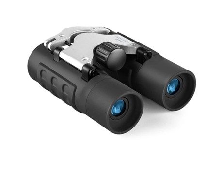 Prismáticos CHRONUS Children's 8X21 Niños y niñas de 4 a 12 años Juguete para regalo para niños Negro
