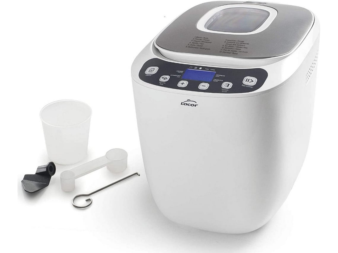 Máquina de Pan LACOR 1Kg 550W Blanco/Gris 69334