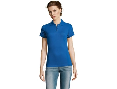 Polo de Mujer SOLS Prime Royal Azul (S)